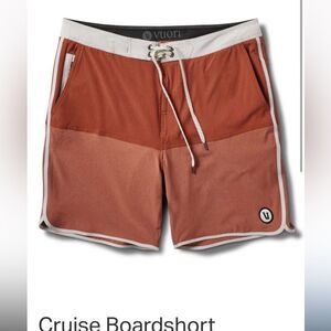 Vuori Men's Hybrid Shorts - Rust